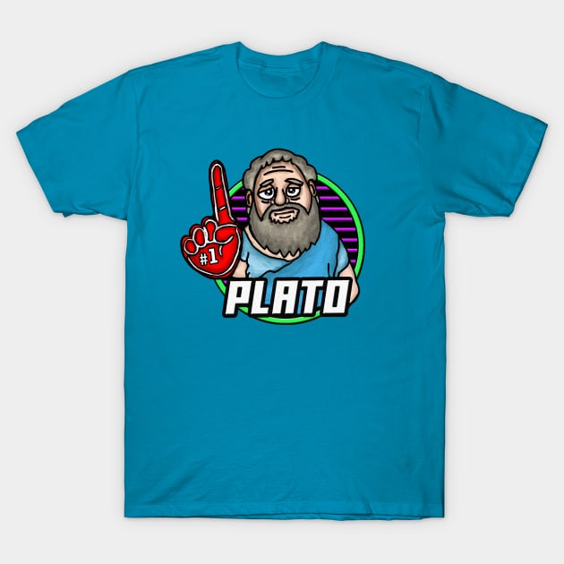 PLATO FOAM FINGER T-Shirt by BEAVERNIGHT